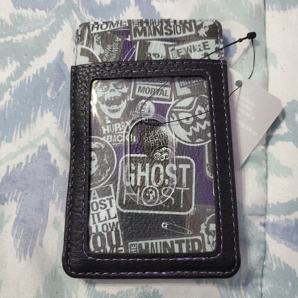 Disney Parks Exclusive The Haunted Mansion Card Wallet - Picture 3 of 5